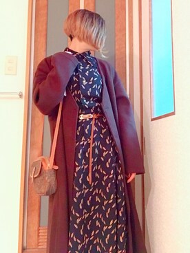 kekoさん（レディース・152cm）の冬コーディネート