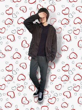 「PULL&BEAR（プルアンドベア）のアイテム（その他アウター）」を使った、AIL_さん（レディース・167cm）の秋コーディネート
