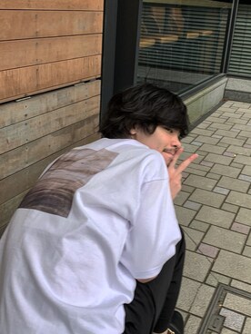 「CLANE（クラネ）のアイテム（トップス）」を使った、shuuhei9さん（メンズ・180cm）の春コーディネート