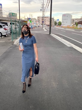 「Paul Smith（ポールスミス）のアイテム（バックパック/リュック）」を使った、あさん（レディース・155cm）の秋コーディネート