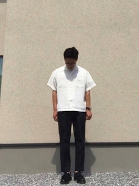 天パが息子と娘に遺伝しました。さんのコーディネート