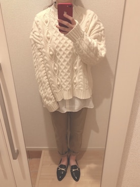 𝕡𝕪𝕠𝕟 ⋆⑅さん（レディース・152cm）の冬コーディネート