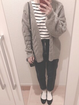 𝕡𝕪𝕠𝕟 ⋆⑅さん（レディース・152cm）の冬コーディネート