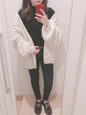 𝕡𝕪𝕠𝕟 ⋆⑅さん(レディース・152cm)の冬コーディネート