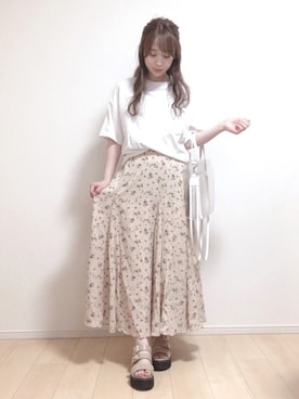 𝕡𝕪𝕠𝕟 ⋆⑅さん（レディース・152cm）の夏コーディネート