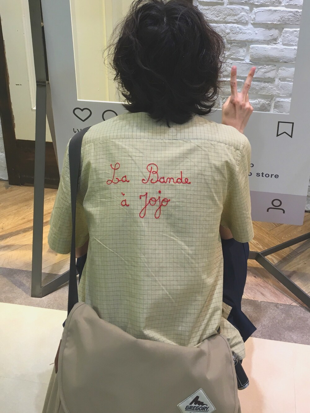 「PAUL&JOE、HARE、BROOKS BROTHERS、PUMA、Gregory、フォロー返します、フォローお願いします、おしゃれさんと繋がりたい」｜「PAUL&JOEのアイテム（シャツ/ブラウス、イエロー系）」を使った、Rikuoさん（メンズ・180cm）の夏コーディネートの1枚目の写真