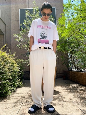 「VANS（バンズ）のアイテム（サンダル）」を使った、しょうたさん（メンズ・174cm）の春コーディネート
