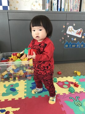 Ayayanさん(キッズ・70cm)の冬コーディネート
