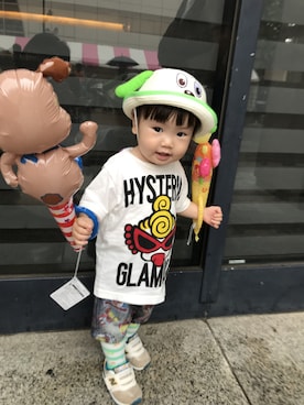 Ayayanさん（キッズ・80cm）の夏コーディネート