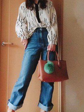 「A.N.L（エーエヌエル　レーベル）のアイテム」を使った、AN Closetさん（レディース・160cm）の秋コーディネート