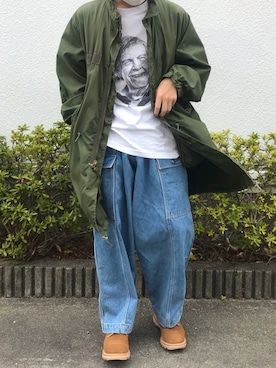 「TODAY edition（トゥデイエディション）のアイテム」を使った、Fjtk03さん（メンズ・168cm）の春コーディネート