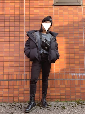 「Rodeo Crowns（ロデオクラウンズ）のアイテム（ブルゾン）」を使った、amane_0318さん（レディース・156cm）の春コーディネート