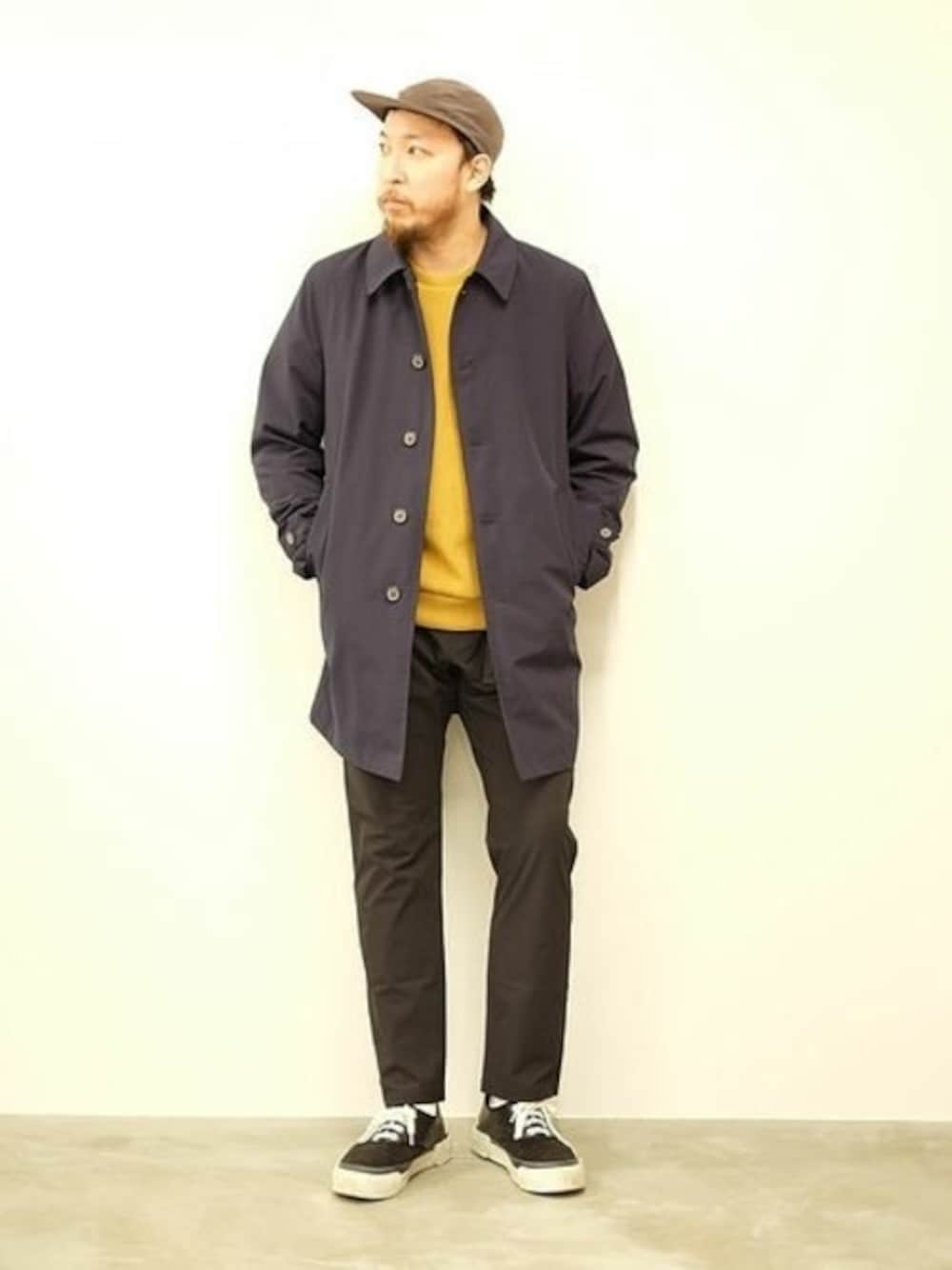 dawawa（JOURNAL STANDARD 京都店）｜JOURNAL STANDARDのステンカラーコートを使ったコーディネート WEAR