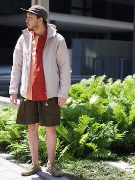 「アイテム（マウンテンパーカー）」を使った、dawawaさん（メンズ・177cm・20代）の春コーディネート