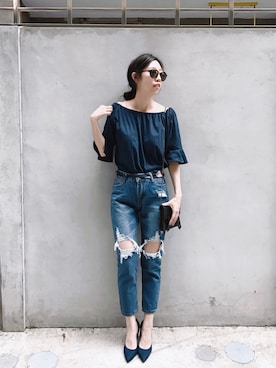「PROENZA SCHOULER」｜W.さん（レディース・164cm）の春コーディネート