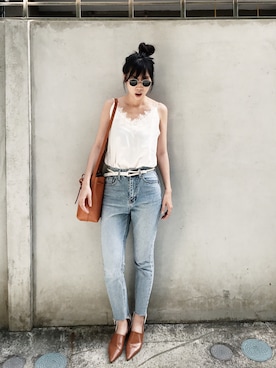 W.さん（レディース・164cm）の春コーディネート