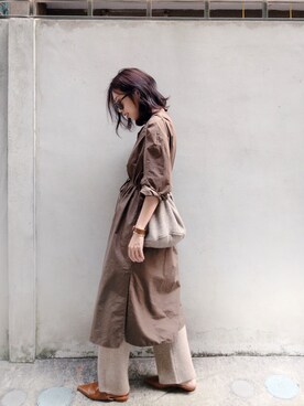 W.さん（レディース・164cm）の秋コーディネート