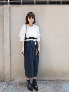 W.さん（レディース・164cm）の春コーディネート