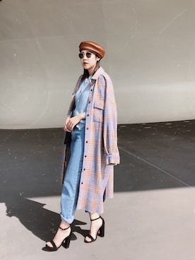 「long skirt」｜W.さん（レディース・164cm）の冬コーディネート