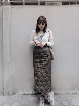 W.さん（レディース・164cm）の冬コーディネート