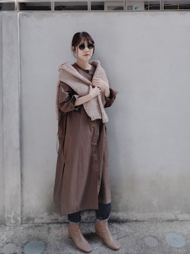 W.さん（レディース・164cm）の春コーディネート