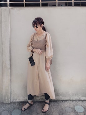 W.さん(レディース・164cm)の秋コーディネート