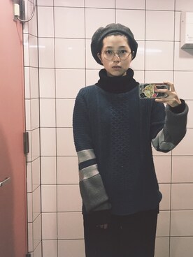 小谷実由さん（レディース・167cm）の春コーディネート