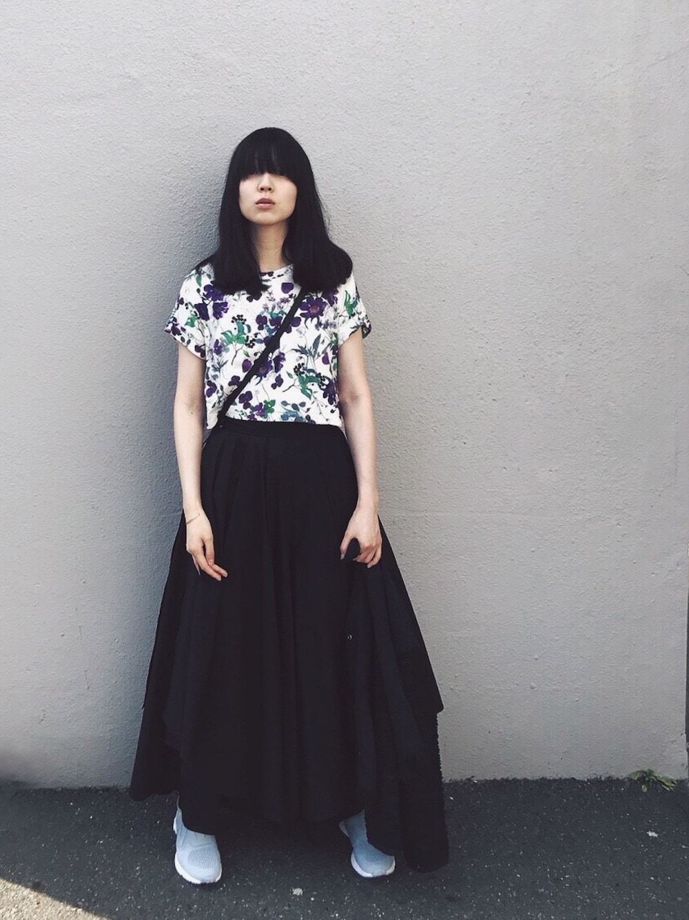 mame - mame   花柄 Tシャツ mame（マメ）の「mame 花柄Tシャツ（Tシャツ/カットソー）」 - WEAR