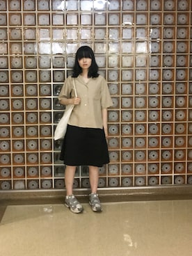 小谷実由さん（レディース・167cm）の夏コーディネート