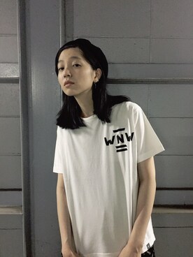 小谷実由さん（レディース・167cm）の夏コーディネート