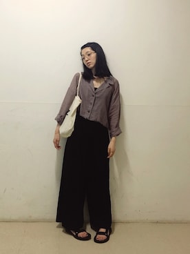 小谷実由さん（レディース・167cm）の夏コーディネート