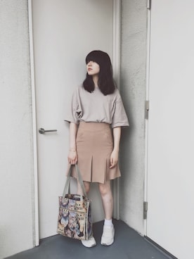 小谷実由さん(レディース・167cm)の秋コーディネート