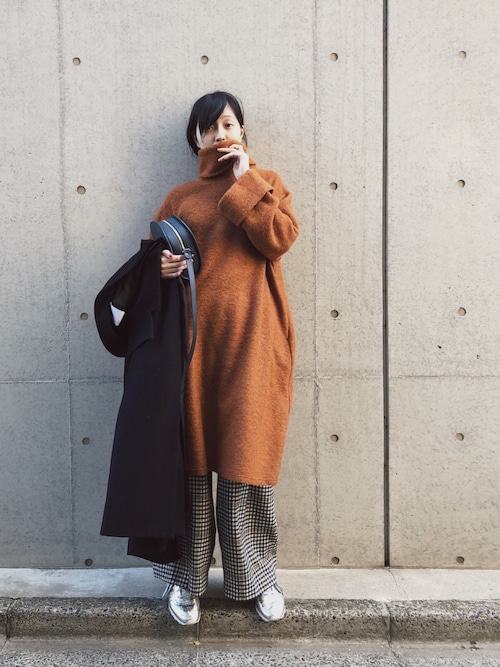 mother franz big dress ロング ハイネック ワンピース mother（マザー  