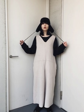 小谷実由さん（レディース・167cm）の冬コーディネート