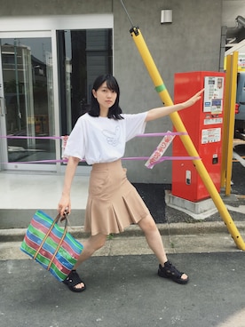 小谷実由さん（レディース・167cm）の春コーディネート