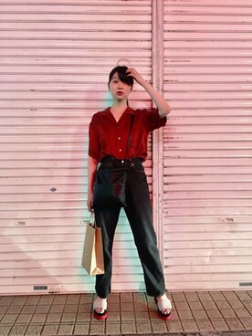 小谷実由さん（レディース・167cm）の夏コーディネート