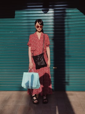 小谷実由さん（レディース・167cm）の夏コーディネート