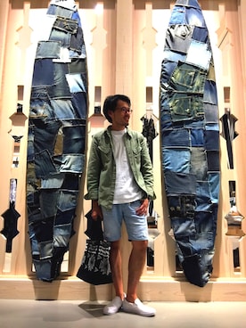 「アイテム（トートバッグ）」を使った、はらちゃんさん（メンズ・168cm・30代）の夏コーディネート