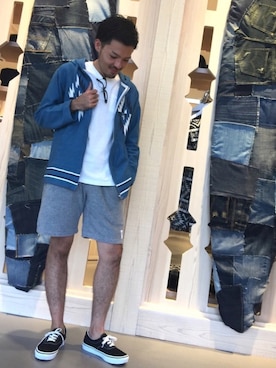 「ノーティードッグ」｜はらちゃんさん（メンズ・168cm）の夏コーディネート