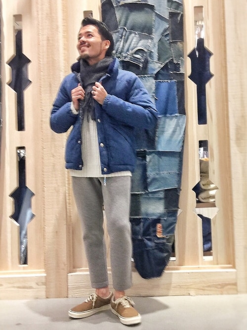 はらちゃん Naughty Dog Naughty Dogのダウンジャケット コートを使ったコーディネート Wear