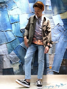 「アイテム（その他）」を使った、はらちゃんさん（メンズ・168cm・30代）の春コーディネート