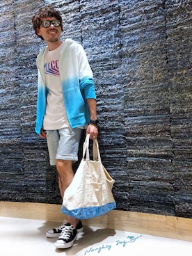 「アイテム（ブレスレット）」を使った、はらちゃんさん（メンズ・168cm・30代）の夏コーディネート