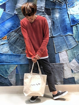 「ノーティードッグ」｜はらちゃんさん（メンズ・168cm）の秋コーディネート