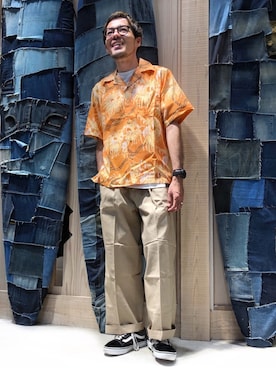 「ノーティードッグ」｜はらちゃんさん（メンズ・168cm）の夏コーディネート