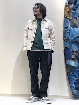 「ノーティードッグ」｜はらちゃんさん（メンズ・168cm）の春コーディネート