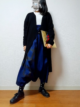 「PAMEO POSE（パメオポーズ）のアイテム（その他アウター）」を使った、Geさん（レディース・157cm）の冬コーディネート