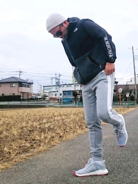 Kemujiさん（メンズ・170cm）の冬コーディネート