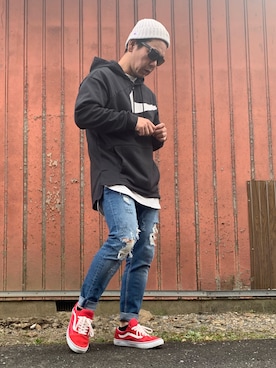 Kemujiさん（メンズ・170cm）の春コーディネート