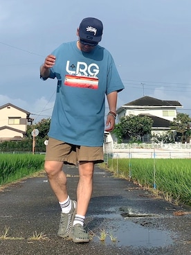「アイテム（レッグウェア）」を使った、Kemujiさん（メンズ・170cm）の夏コーディネート