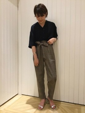 ヒカルさん（レディース・160cm）の夏コーディネート
